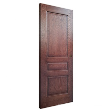 Customized stained solid wood core MDF panel doors with plywood frame